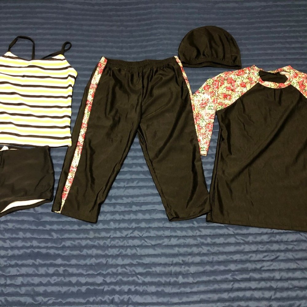 Swimsuit Tankini and Modest 2 sets For young Girl